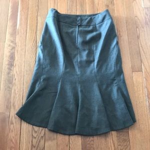 Banana Republic lined houndstooth skirt